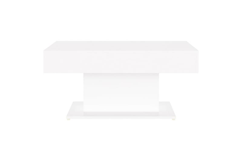 Salongbord hvit 96x50x45 cm sponplate - Hvit - Møbler - Bord - Sofabord