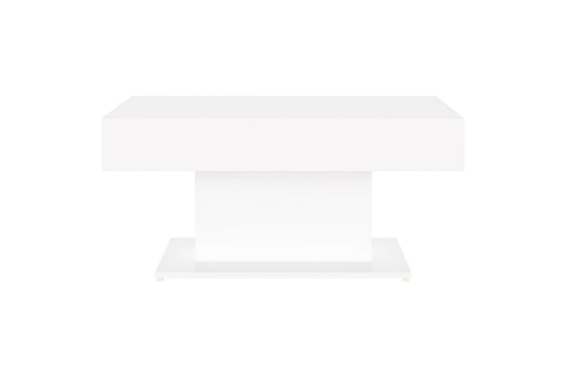 Salongbord hvit 96x50x45 cm sponplate - Hvit - Sofabord