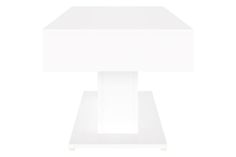 Salongbord hvit 96x50x45 cm sponplate - Hvit - Møbler - Bord - Sofabord