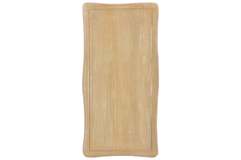 Salongbord hvit og brun 87,5x42x44 cm heltre furu - Hvit - Møbler - Bord - Sofabord