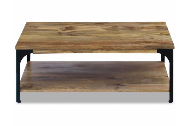 Salongbord mangotre 100x60x38 cm - Mangotre/Svart - Møbler - Bord - Sofabord