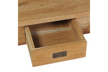Salongbord massiv teak 100x60x35 cm - Teak - Møbler - Bord - Sofabord