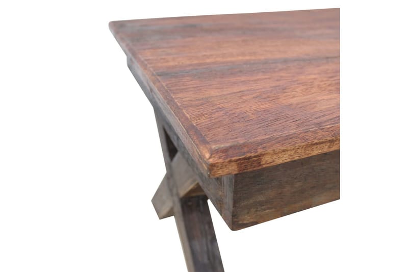 Salongbord massivt gjennvunnet tre 110x60x45 cm - Resirkulert Tre - Møbler - Bord - Sofabord