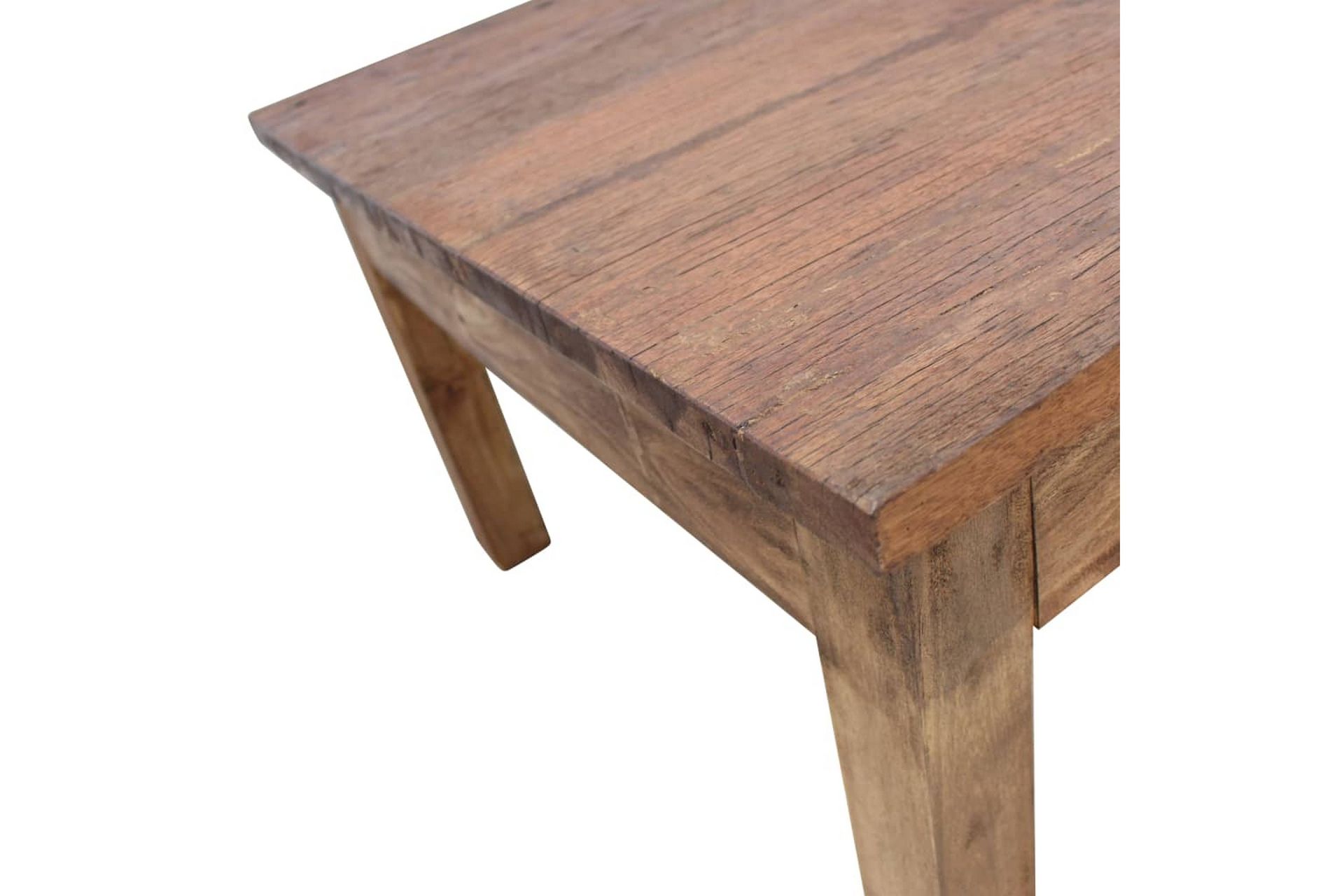 Salongbord massivt gjenvunnet tre 98x73x45 cm - Resirkulert Tre - Møbler - Bord - Sofabord