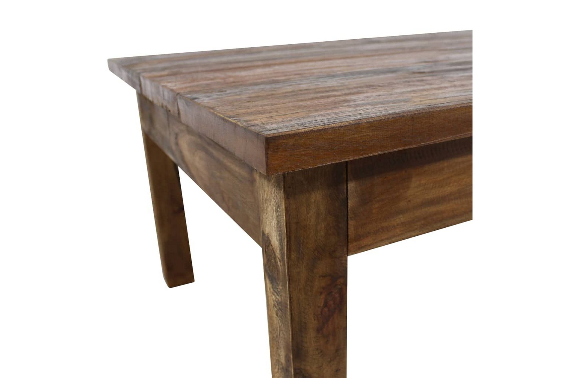 Salongbord massivt gjenvunnet tre 98x73x45 cm - Resirkulert Tre - Møbler - Bord - Sofabord