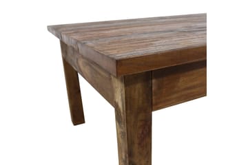 Salongbord massivt gjenvunnet tre 98x73x45 cm - Resirkulert Tre - Møbler - Bord - Sofabord