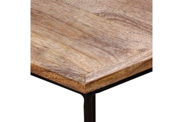 Salongbord massivt mangotre 48x48x40 cm - Mangotre - Møbler - Bord - Sofabord
