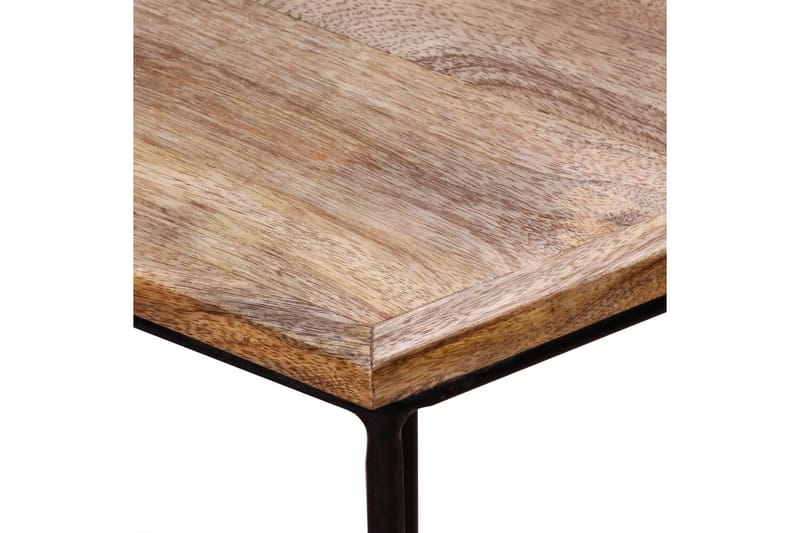 Salongbord massivt mangotre 48x48x40 cm - Mangotre - Møbler - Bord - Sofabord