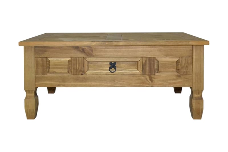 Salongbord meksikansk Corona-stil furu 100x60x45 cm - Furu - Møbler - Bord - Sofabord