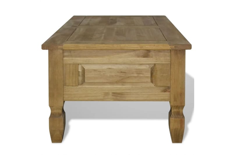 Salongbord meksikansk Corona-stil furu 100x60x45 cm - Furu - Møbler - Bord - Sofabord