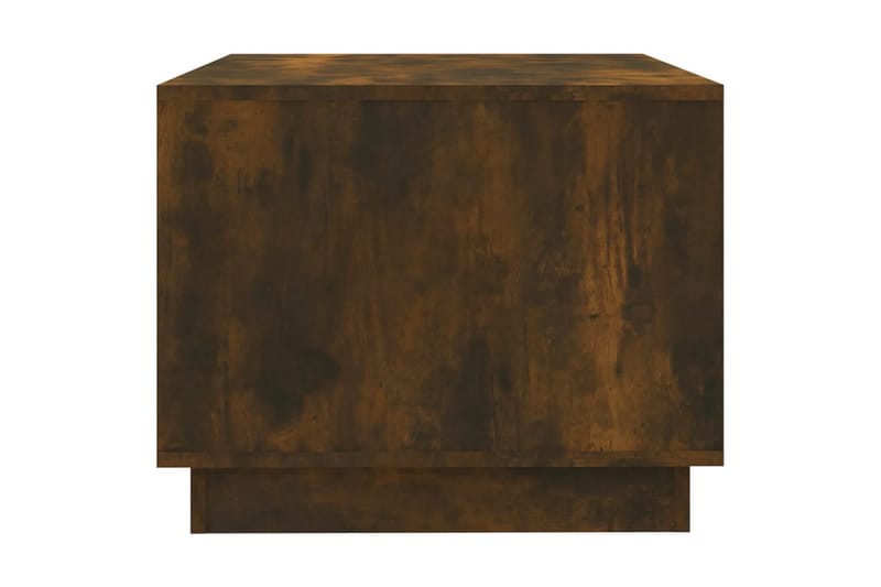 Salongbord røkt eik 102,5x55x44 cm sponplate - Brun - Møbler - Bord - Sofabord