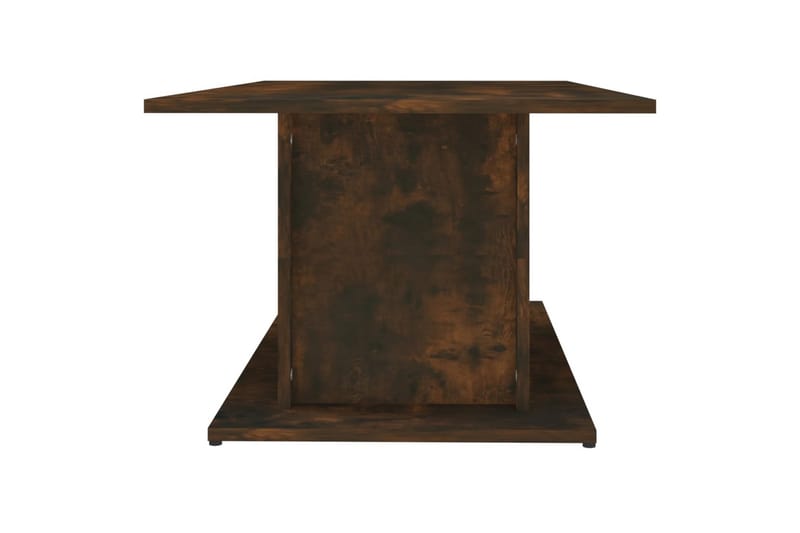 Salongbord røkt eik 102x55,5x40 cm sponplate - Brun - Møbler - Bord - Sofabord