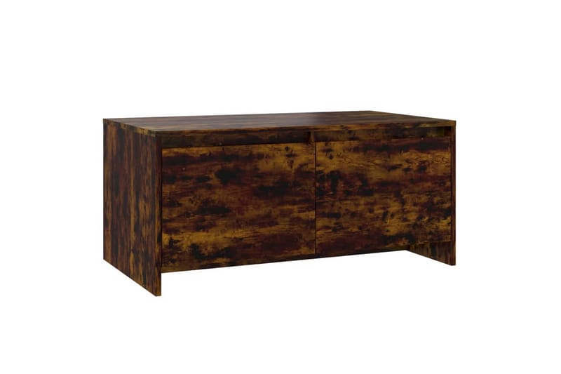 Salongbord røkt eik 90x50x41,5 cm sponplate - Brun - Møbler - Bord - Sofabord