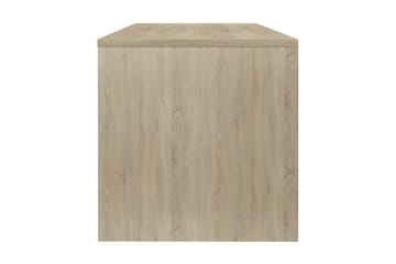 Salongbord sonoma eik 100x40x40 cm sponplate - Brun - Møbler - Bord - Sofabord