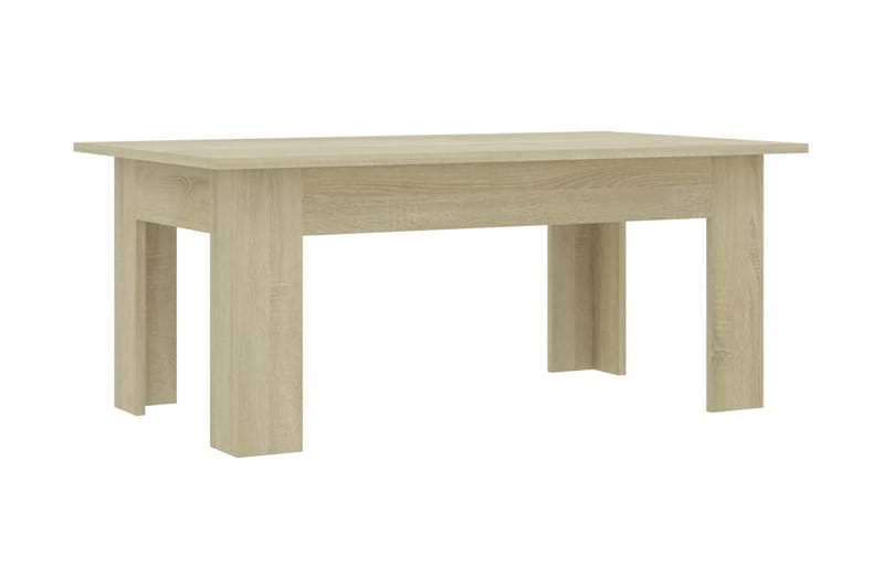 Salongbord sonoma eik 100x60x42 cm sponplate - Møbler - Bord - Sofabord