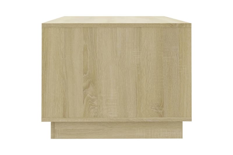 Salongbord sonoma eik 102x55x43 cm sponplate - Brun - Møbler - Bord - Sofabord