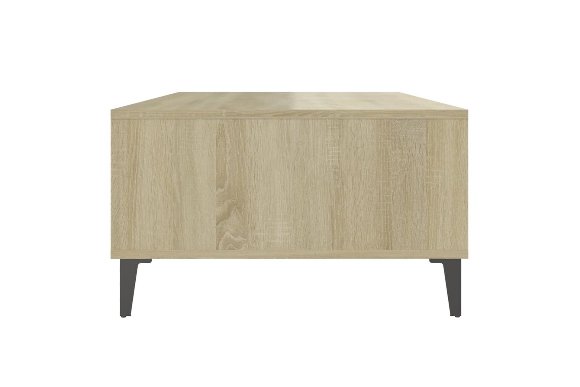 Salongbord sonoma eik 103,5x60x35 cm sponplate - Brun - Møbler - Bord - Sofabord