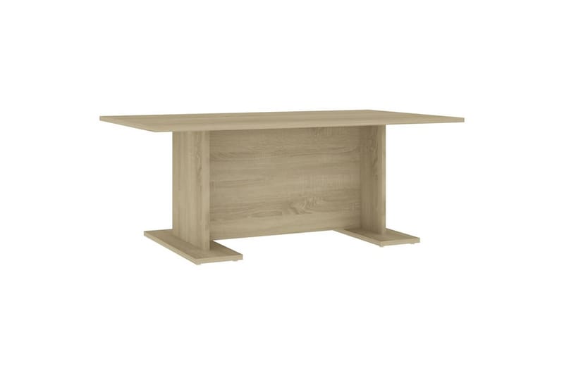 Salongbord sonoma eik 103,5x60x40 cm sponplate - Brun - Møbler - Bord - Sofabord