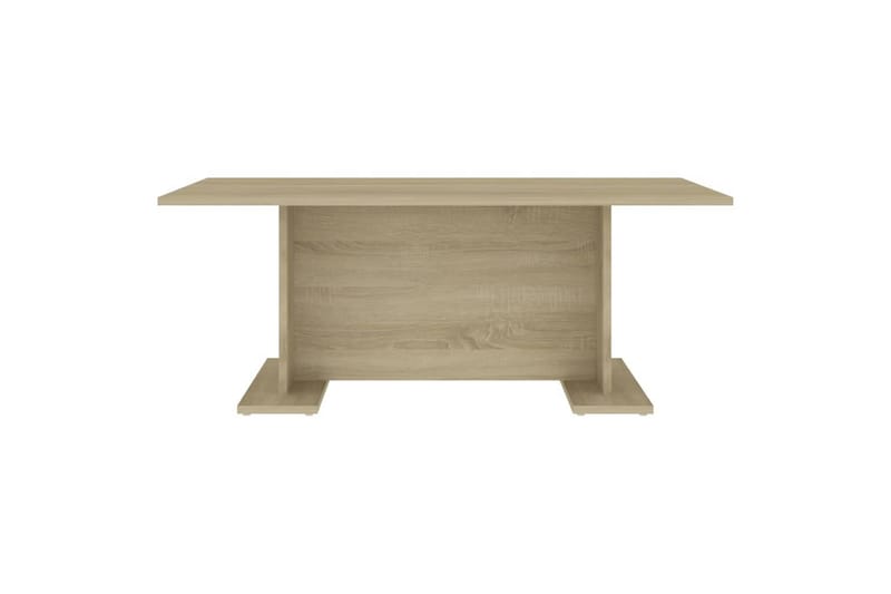 Salongbord sonoma eik 103,5x60x40 cm sponplate - Brun - Møbler - Bord - Sofabord
