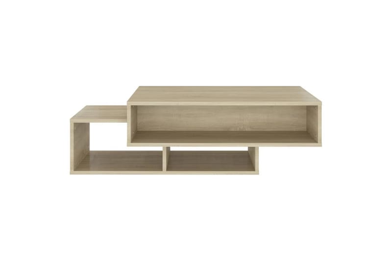 Salongbord sonoma eik 105x55x32 cm sponplate - Brun - Møbler - Bord - Sofabord