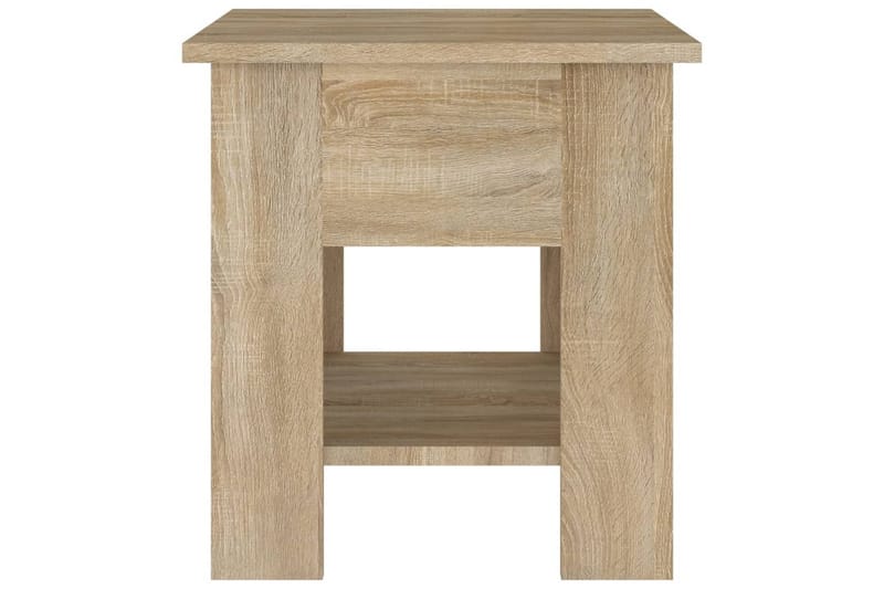 Salongbord sonoma eik 40x40x42 cm konstruert tre - Brun - Møbler - Bord - Sofabord