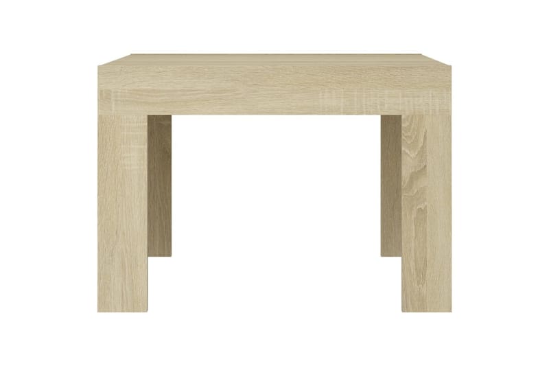 Salongbord sonoma eik 50x50x35 cm sponplate - Brun - Møbler - Bord - Sofabord