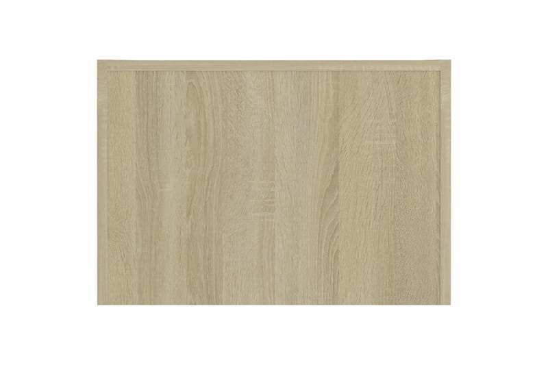 Salongbord sonoma eik 50x50x35 cm sponplate - Brun - Møbler - Bord - Sofabord
