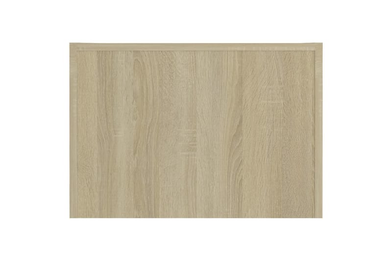 Salongbord sonoma eik 50x50x35 cm sponplate - Brun - Sofabord