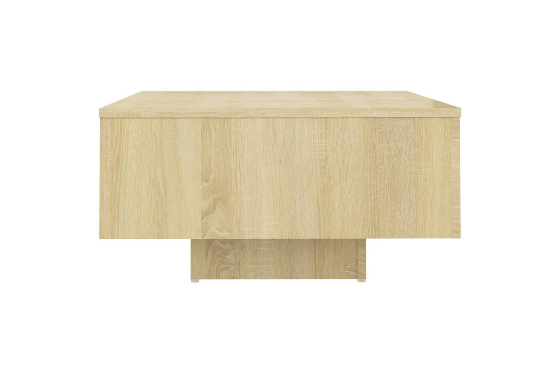 Salongbord sonoma eik 60x60x31,5 cm sponplate - Brun - Møbler - Bord - Sofabord