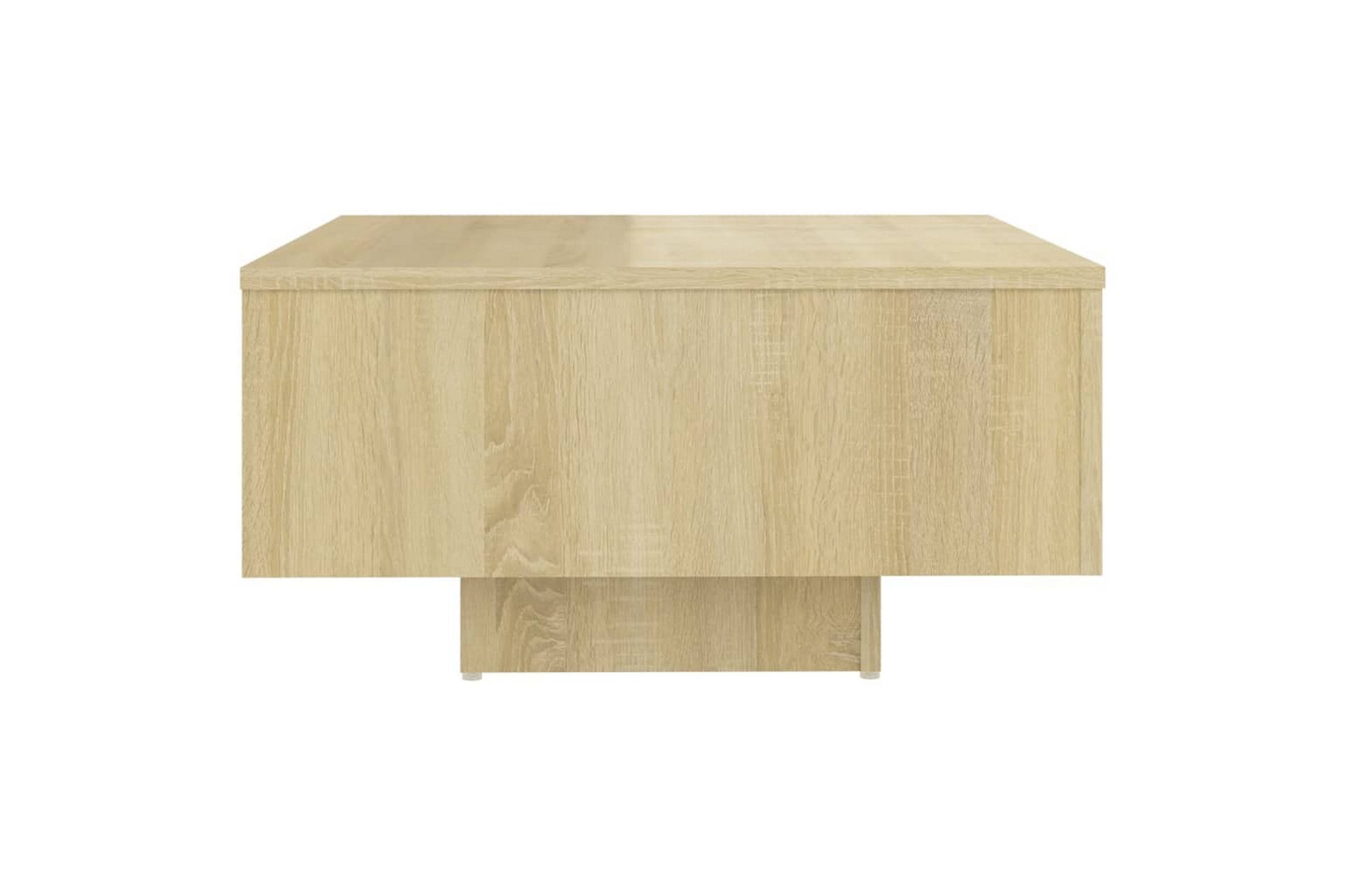 Salongbord sonoma eik 60x60x31,5 cm sponplate - Brun - Møbler - Bord - Sofabord