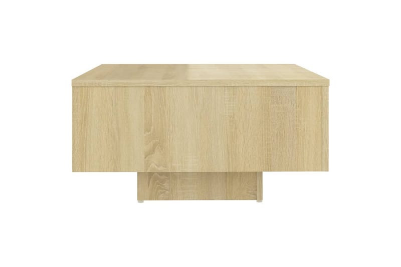 Salongbord sonoma eik 60x60x31,5 cm sponplate - Brun - Møbler - Bord - Sofabord