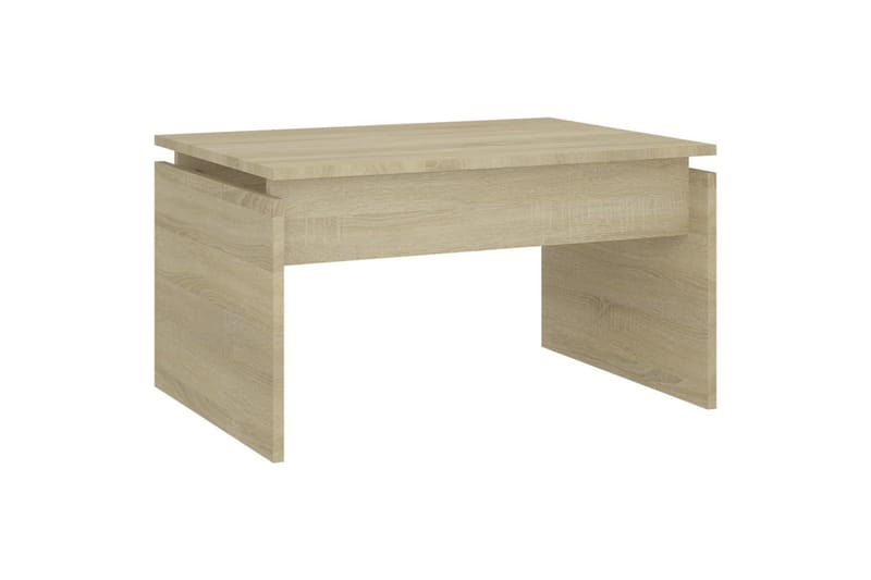 Salongbord sonoma eik 68x50x38 cm sponplate - Brun - Møbler - Bord - Sofabord