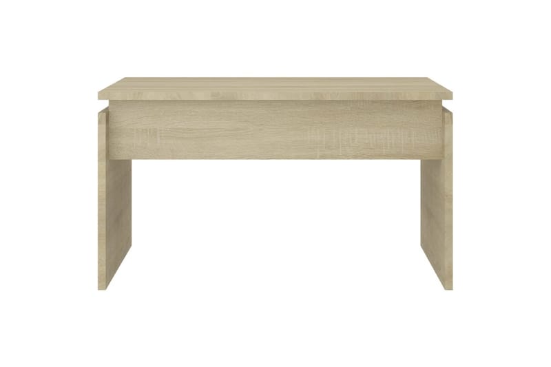 Salongbord sonoma eik 68x50x38 cm sponplate - Brun - Møbler - Bord - Sofabord