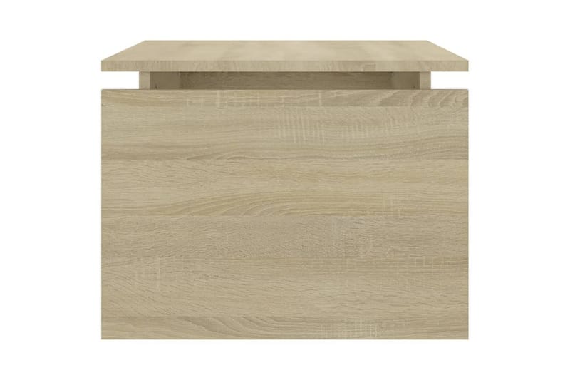Salongbord sonoma eik 68x50x38 cm sponplate - Brun - Møbler - Bord - Sofabord