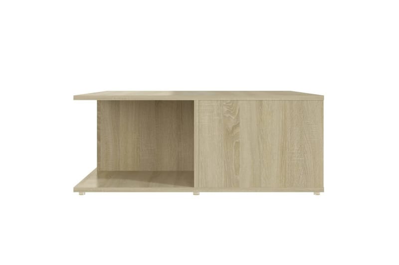 Salongbord sonoma eik 80x80x31 cm sponplate - Brun - Møbler - Bord - Sofabord
