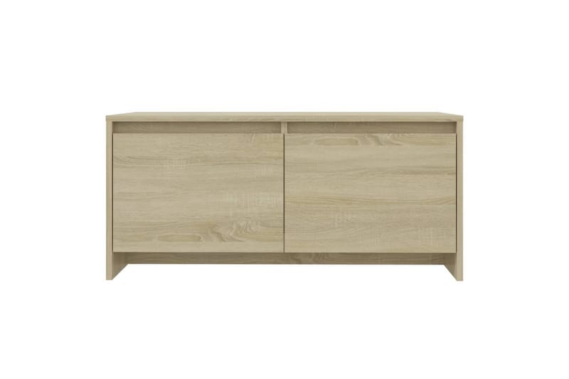 Salongbord sonoma eik 90x50x41,5 cm sponplate - Beige - Møbler - Bord - Sofabord