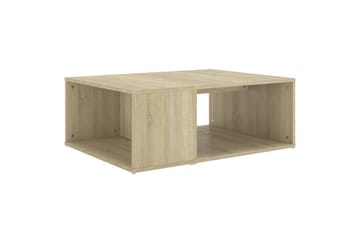 Salongbord sonoma eik 90x67x33 cm sponplate - Brun - Møbler - Bord - Sofabord