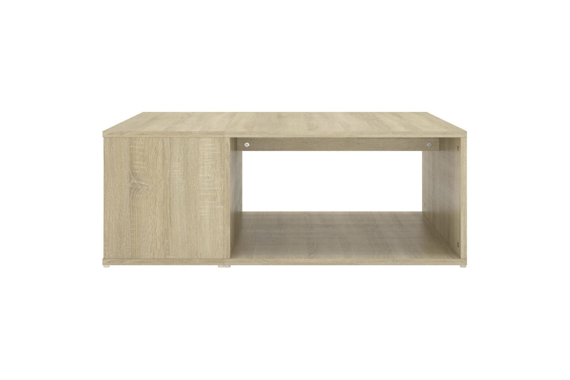Salongbord sonoma eik 90x67x33 cm sponplate - Brun - Møbler - Bord - Sofabord