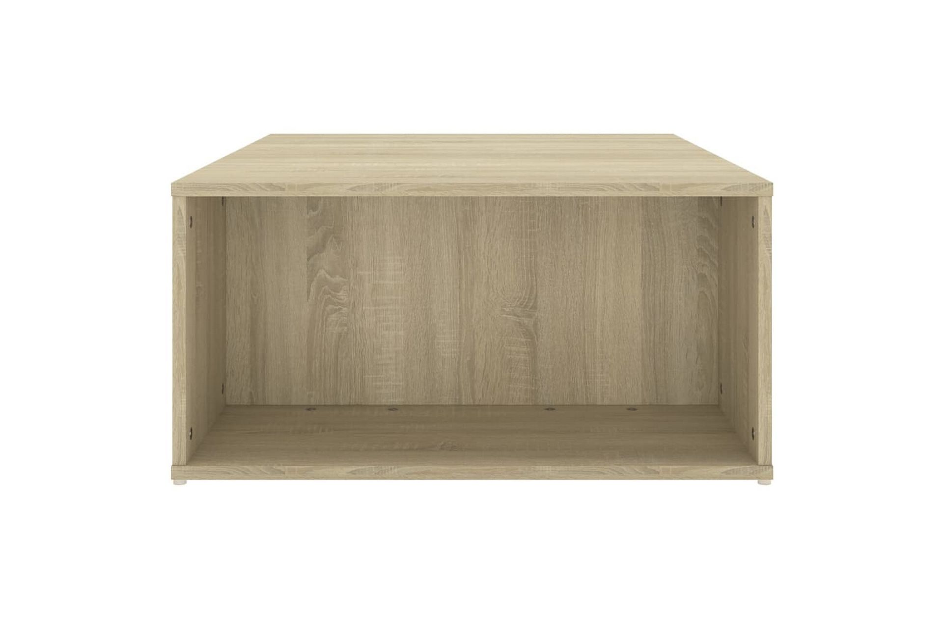Salongbord sonoma eik 90x67x33 cm sponplate - Brun - Møbler - Bord - Sofabord