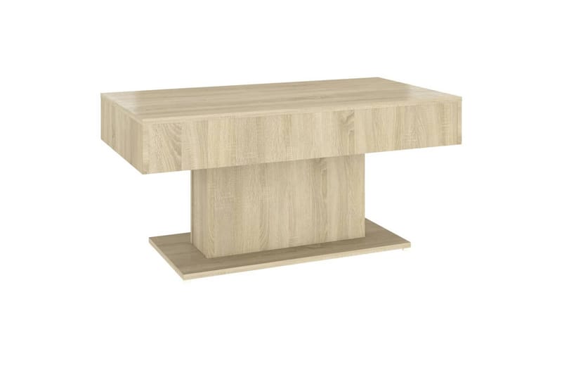 Salongbord sonoma eik 96x50x45 cm sponplate - Brun - Møbler - Bord - Sofabord