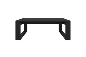 Salongbord svart 100x100x35 cm sponplate - Svart - Møbler - Bord - Sofabord
