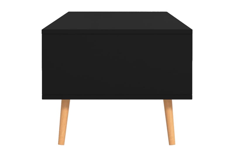 Salongbord svart 100x49,5x43 cm sponplate - Svart - Møbler - Bord - Sofabord