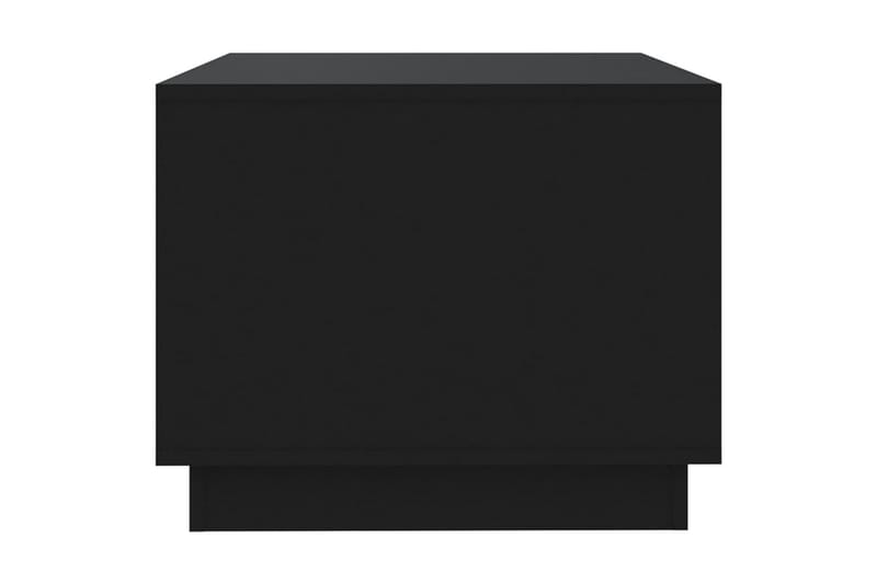 Salongbord svart 102,5x55x44 cm sponplate - Svart - Sofabord