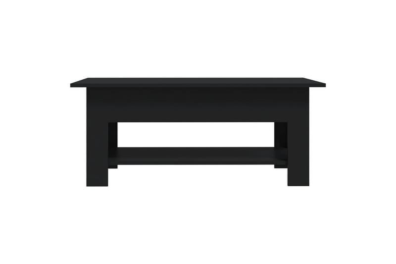 Salongbord svart 102x55x42 cm sponplate - Svart - Møbler - Bord - Sofabord