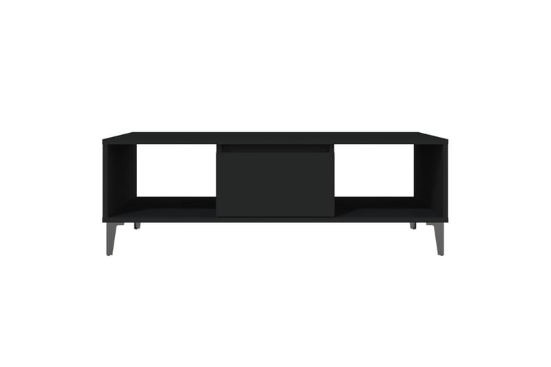 Salongbord svart 103,5x60x35 cm sponplate - Svart - Møbler - Bord - Sofabord