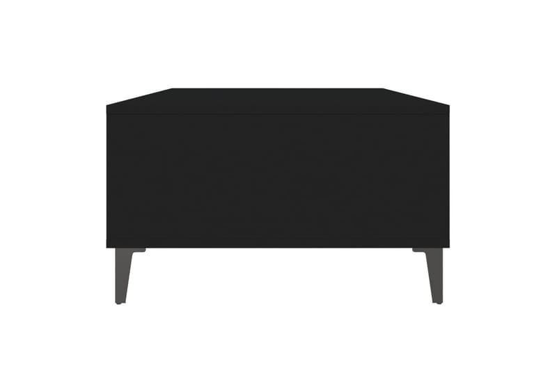 Salongbord svart 103,5x60x35 cm sponplate - Svart - Sofabord