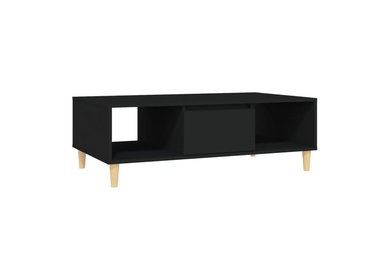 Salongbord svart 103,5x60x35 cm sponplate - Svart - Møbler - Bord - Sofabord