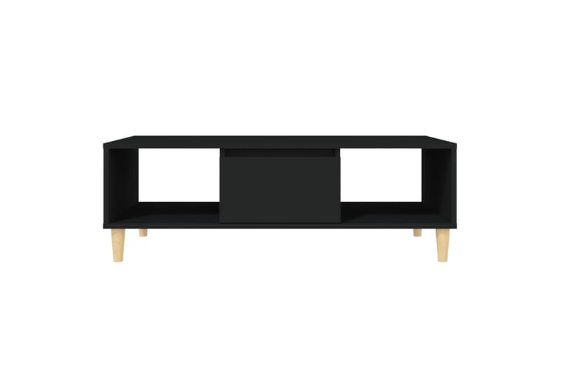 Salongbord svart 103,5x60x35 cm sponplate - Svart - Sofabord