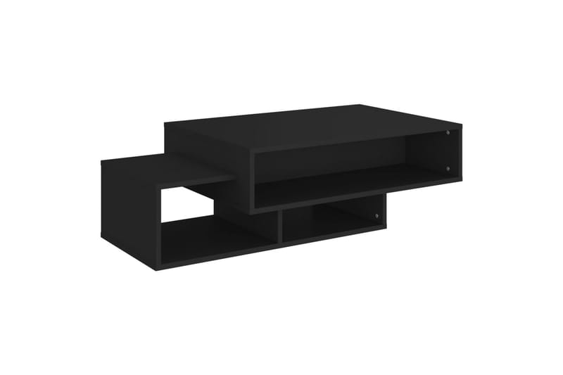 Salongbord svart 105x55x32 cm sponplate - Svart - Sofabord