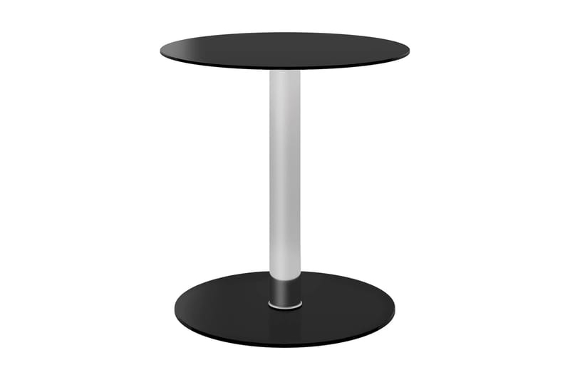 Salongbord svart 40 cm herdet glass - Svart - Møbler - Bord - Sofabord